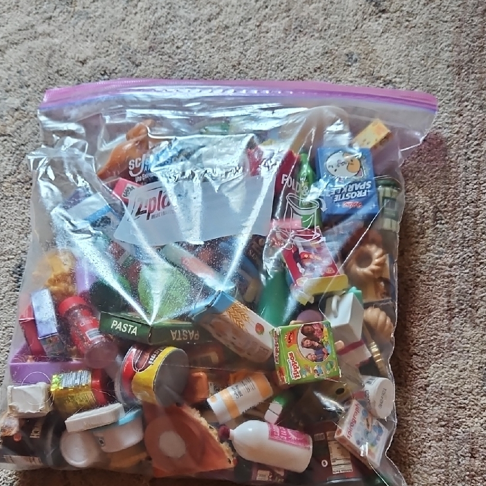 Miniature Food Toy Set for Kids